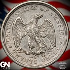 1875 S Seated Liberty 20 Cent Piece A8709