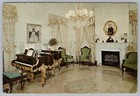 D evereux  Back Parlor  Natchez  Adams County Mississippi Vtg 1960s Postcard Unp