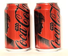 Star Wars Coca Cola Anakin Skywalker Coke Zero Cans Limited Edition Can Unused