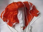 For Outdoors Chinese Orange-red Guiding Chute Parachute Chute Parachute 1pc