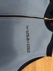 Roots Usa Olympic Full Zip Vest W  Pockets Stand Collar Men   s Xlt Blue black