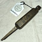 Rare Revolutionary War Musket Ball   Button Molds Signed Im  josiah Miller  Vafo