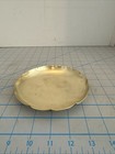 Vintage Hand Made Solid Brass Avon Coppersmith Plate Dish Avon  Ny