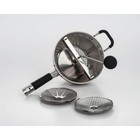 Excelsteel Food Mill Stainless Steel 3-grinding Discs Comfort Grip Sauce Puree