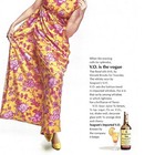 Seagram V O Canadian Whiskey Mid Century Fashion 1960s Vintage Print Ad 9 In