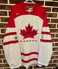 Worn Once   Vtg 2010 Nike Official Team Canada Olympic Gold Medal Jersey Mens Xl