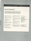 Ireland From Maps-national Library Of Ireland-historical Documents-16 Maps bklt