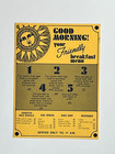 Vintage 1970s  Friendly s  Friendly Ice  Cream  Restaurant  Breakfast  Menu  Lot