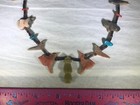 Rare Vintage Antique South Western Native American Hand Carved Fetish Necklace
