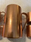  Smirnoff Vodka Moscow Mule Copper Pitcher   4 Mugs Vtg 1980 