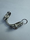 Vintage Metal Partial Denture Dental Framework Oddity Medical Collectible