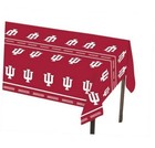 724924 Indiana University Theme Plastic 54in X 108in Tablecloth