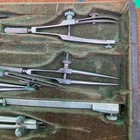 Vintage Dietzgen Commander Mechanical Drawing Instrument Set No  1156c W Og Box