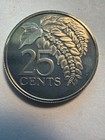 1975 Trinidad And Tobago 25 Cent Proof Coin