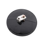 Peterson 608xo 8  Black Convex Mirror Head Adjustable Ball Stud Mount