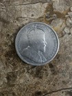 1904 Canada 25 Cents  925 Silver Coin  Km 11 Key Date 