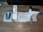 Vegetable Spiralizer 5 Blade White Plastic