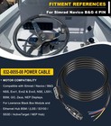 4-pin Power Cable For Simrad Navico B g Nss  Evo1  2  3  Nse  Lss1  Bsm  Go  Zeu