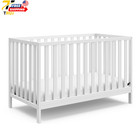 Sunset 5 In 1 Convertible Baby Crib White