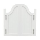 27 5 X 27 5 In White Swing Pine Wood Partition Door For Stylish Spaces