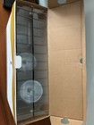 New Luminara Real Flame Effect Candle Icy Blue Glitter Set Of 3  Remote Control