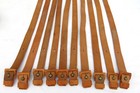 Yugoslavian Tan Leather Sling  8mm Mauser Rifle Yugo 48 And German 98  Surplus 