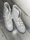 Gold Medal Girls Ice Figure Skated Size 11 White Good Condition