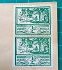 Jersey 1943  1 2d X 2 War Time Occupation Views Fdc Five Oaks 1 Ju 43 Cds