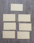 Vintage 7 X Us Postal Poscards Two Cents Ben Franklin Blank Unused Usps Stamps