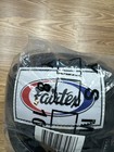 Fairtex Hg6 Genuine Leather Muay Thai Competition Headguard - Black - Xl
