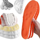 3pairs Cushioning Insoles Memory Foam Work Sports Soft Insoles - Size Large 7-14