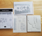 Stampin Up - Frozen Edges Stamp Set   Die Bundle- New