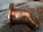 Perko Bronze Cockpit Scupper Boat Cockpit Drain  Perko 1421 Sailboat Powerboat 
