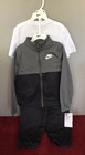 Nike 3-piece Boy s Size 6 Track Suit Set Pants  Jacket  T-shirt Nwt   65 Msrp 