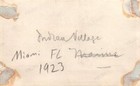 Antique Rare 1924 Man Children Indian Village Miami Florida Original Photo