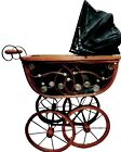 Antique Wicker Ratan Baby Doll Buggy Antique Stroller W antique Baby Doll
