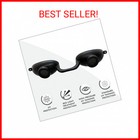Super Sunnies Evo Flexible Tanning Bed Goggles Uv Eye Protection Black Glasses 