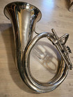 Helicon Bb Tuba Brass Pipe Wind Instrument Horn Ussr Soviet Vintage Rare