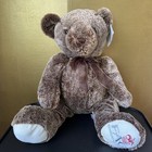 New With Tag 2014 Fao Schwarz Brown Bear Plush Stuffed Animal 15  Sitting