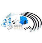 Dual Hydraulic Remote Control Valve Kit For Ford Tractor 600 800 2000 3000 Etc