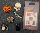 New  Busch Gardens Howl-o-scream Mystery Pin Set Complete W box