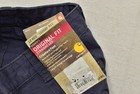 New Carhartt 102080 Crawford Original Fit Straight Leg Pant Women s 12 Reg Blue