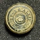 Civil War Eagle  d  Dragoon Button  Dug In Petersburg  Virginia  Albert  dr4v