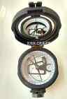 Vintage Bruntons Ainsworth Surveyors Geological Pocket Transit Compass