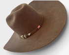 American Hat Co   Brown 10x   Western Hat Size 6 7 8 Long Oval Cowboy