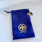 New  Tory Burch Kira Clover Stacked Stud Classic Simple Lady Earrings With Pouch