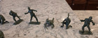 1960 s Tim-mee Army Soldiers Army Men Ww2 Green Plastic Vintage Lot Of 97