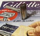 1962 Gillette Slim Adjustable 1-9 De Tto Razor Date Code H1