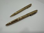 Vintage  new  Stratford Gold Pen   Pencil Set Ballpoint   Mechanical In Case