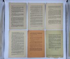 Wwii Civil Defence Public Information Leaflets 1-5 Complete Set   Safe Home 1939
